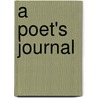 A Poet's Journal by George Seferis