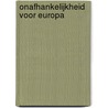 Onafhankelijkheid voor Europa