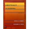 Abstract Algebra door Richard M. Foote