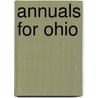 Annuals for Ohio door Debra Knapke