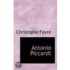 Antonio Piccardt by Christophe Favre