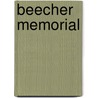Beecher Memorial door Anonymous Anonymous