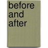 Before and After by Charlie Smith