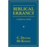 Biblical Errancy by C. Dennis McKinsey