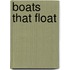 Boats That Float