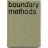 Boundary Methods