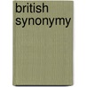 British Synonymy door Hester Lynch Piozzi