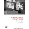 Canadian Content door Ryan Edwardson