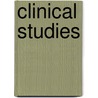 Clinical Studies door John Rose Cormack