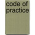 Code Of Practice