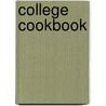 College Cookbook door David Poran