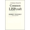 Common Lispcraft door Robert Wilensky