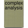 Complex Analysis door Onbekend