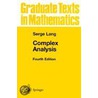 Complex Analysis by Serge Lang
