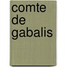 Comte De Gabalis door Onbekend