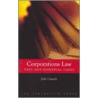 Corporations Law door Julie Cassidy