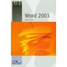 Word 2003 door R. Dullaart