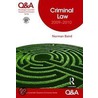 Criminal Law Q&A door Norman Baird