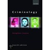 Criminology 4e P door Stephen Jones