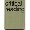 Critical Reading door Ben Yudkin