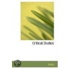 Critical Studies by Ouida 1839-1908