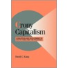 Crony Capitalism door Professor David C. Kang