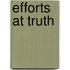 Efforts At Truth