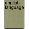 English Language door Frederick Manley