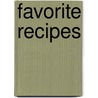 Favorite Recipes by Cumberland Presbyterian Church