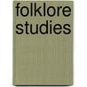 Folklore Studies by W.R. Halliday