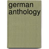 German Anthology door Anthologia Germanica
