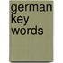 German Key Words