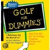 Golf For Dummies by Tony Smart