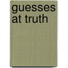 Guesses At Truth by E. H 1821 Plumptre