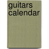 Guitars Calendar door David Schilleer