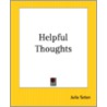 Helpful Thoughts by Julia Seton