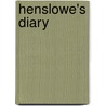 Henslowe's Diary door R.A. Foakes