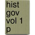 Hist Gov Vol 1 P