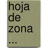 Hoja de Zona ... door Club Argentino Automovil