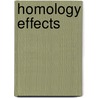 Homology Effects door Ph.D. Hall Jeffrey C.