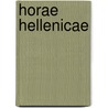 Horae Hellenicae door John Stuart Blackie