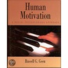 Human Motivation door Russell G. Geen