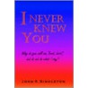 I Never Knew You door John R. Singleton