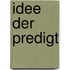 Idee Der Predigt