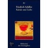 Kabale Und Liebe by Johann Friedrich Von Schiller