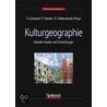 Kulturgeographie door H. Gebhardt