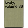 Kvety, Volume 36 door Onbekend