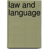 Law and Language door Schauer Schauer