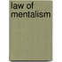 Law of Mentalism