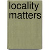 Locality Matters by Vivien Lowndes